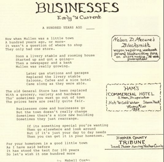 Historical image for BUSINESSES (A POEM)