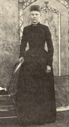 Hilma Christine (Anderson) Crawford, about 17 years old.