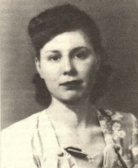 Marjory Dutton about 1945.