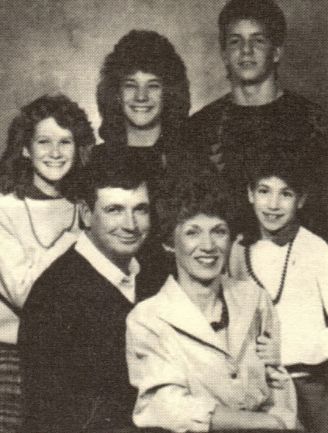 Albert Ericksen Family. Back Row: Carla, Nicole, Marc. Front Row: Albert Marlyn, and Jill