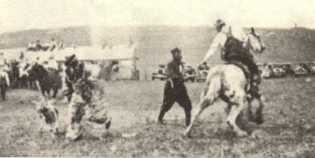 Rodeo given at the Erny ranch by Henry Erny in the 1930's.