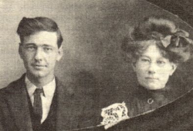 Frank and Edith (Oliver) Fitzgerald 1899 several years before there marriage.
