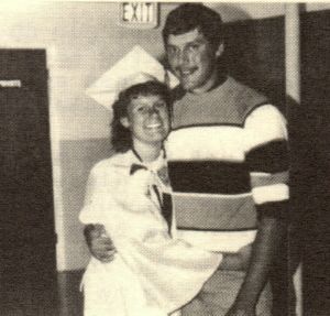 Terri Andersen and Joe Sharp May 17 1986.