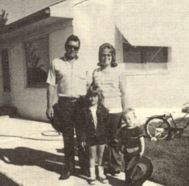 The Lowell Andersen-1973. Terri (5 yrs) Kevin (2 yrs).