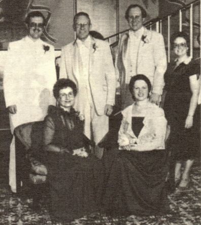 The Ray Wernke Family-January 1983. Back Row-L-R- Ron, Ray, Mike, Judy, Front-Shirley, Jeanie.
