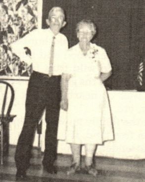 Nate and Sadie Bassett July 1965, Golden Wedding Anniversary