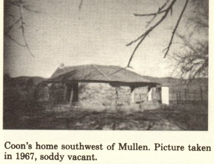 Historical image for EARLY SOD HOMES IN HOOKER AND SOUTH CHERRY COUNTY