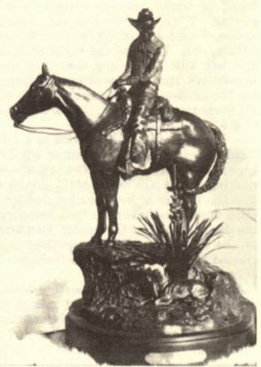 One of Glen Geirs many Bronzes in color.
