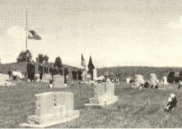 Memorial Day, American Legion Color Guard and Firing Squad.